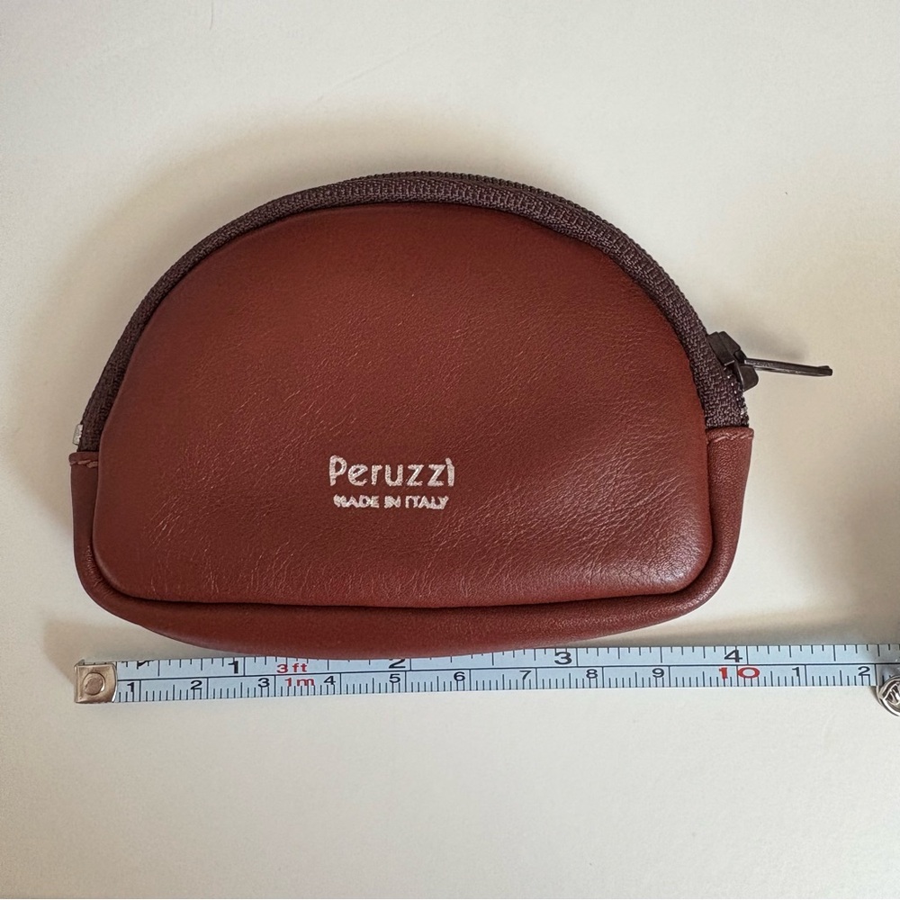 Peruzzi Genuine Leather Coin Purse - Picture 7 of 8